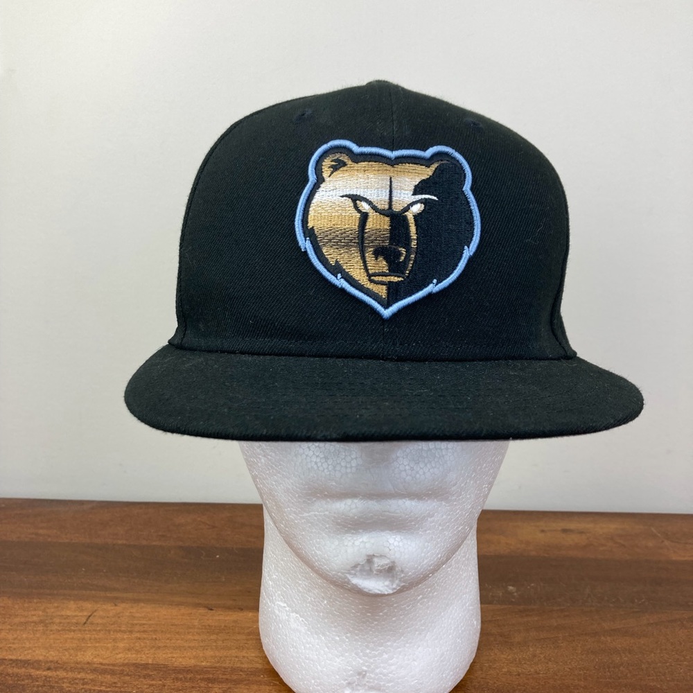 New  Era Pre Owned 9Fifty Snapback Black Memphis Grizzlies FLAT BILL Hat/Cap